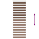 vidaXL zebrafüggönnyel barna szövetszélesség 85,9 cm poliészter