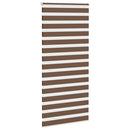 vidaXL zebrafüggönnyel barna szövetszélesség 100,9 cm poliészter