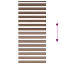 vidaXL zebrafüggönnyel barna szövetszélesség 105,9 cm poliészter