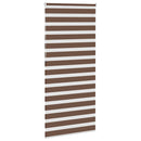 vidaXL zebrafüggönnyel barna szövetszélesség 110,9 cm poliészter