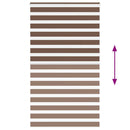 vidaXL zebrafüggönnyel barna szövetszélesség 115,9 cm poliészter
