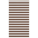 vidaXL zebrafüggönnyel barna szövetszélesség 125,9 cm poliészter