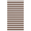 vidaXL zebrafüggönnyel barna szövetszélesség 130,9 cm poliészter