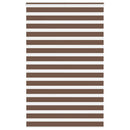 vidaXL zebrafüggönnyel barna szövetszélesség 135,9 cm poliészter