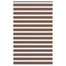 vidaXL zebrafüggönnyel barna szövetszélesség 140,9 cm poliészter