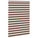 vidaXL zebrafüggönnyel barna szövetszélesség 150,9 cm poliészter
