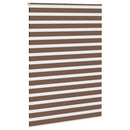 vidaXL zebrafüggönnyel barna szövetszélesség 160,9 cm poliészter