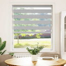 vidaXL zebrafüggönnyel 95x100 cm szövetszélesség 90,9 cm poliészter