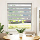 vidaXL zebrafüggönnyel 110x100 cm szövetszélesség 105,9cm poliészter