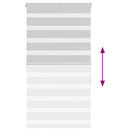 vidaXL zebrafüggönnyel 75x150 cm szövetszélesség 70,9 cm poliészter
