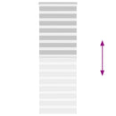 vidaXL zebrafüggönnyel 70x200 cm szövetszélesség 65,9 cm poliészter