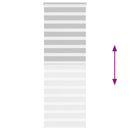 vidaXL zebrafüggönnyel 80x200 cm szövetszélesség 75,9 cm poliészter