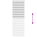 vidaXL zebrafüggönnyel 90x200 cm szövetszélesség 85,9 cm poliészter
