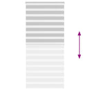 vidaXL zebrafüggönnyel 100x200 cm szövetszélesség 95,9 cm poliészter
