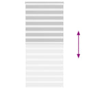 vidaXL zebrafüggönnyel 105x200 cm szövetszélesség 100,9cm poliészter