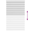 vidaXL zebrafüggönnyel 140x200 cm szövetszélesség 135,9cm poliészter