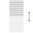 vidaXL zebrafüggönnyel 95x230 cm szövetszélesség 90,9 cm poliészter