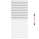 vidaXL zebrafüggönnyel 115x230 cm szövetszélesség 110,9cm poliészter