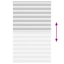 vidaXL zebrafüggönnyel 140x230 cm szövetszélesség 135,9cm poliészter