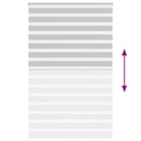 vidaXL zebrafüggönnyel 150x230 cm szövetszélesség 145,9 cm poliészter
