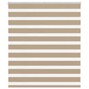 vidaXL zebrafüggönnyel homokbarna szövetszélesség 120,9 cm poliészter