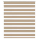 vidaXL zebrafüggönnyel homokbarna szövetszélesség 115,9 cm poliészter