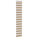vidaXL zebrafüggönnyel homokbarna szövetszélesség 40,9 cm poliészter