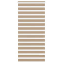 vidaXL zebrafüggönnyel homokbarna szövetszélesség 95,9 cm poliészter