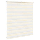 vidaXL zebrafüggönnyel márványbézs szövetszélesség 125,9 cm poliészter