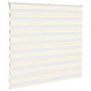 vidaXL zebrafüggönnyel márványbézs szövetszélesség 150,9 cm poliészter