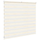 vidaXL zebrafüggönnyel márványbézs szövetszélesség 150,9 cm poliészter