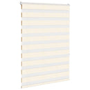 vidaXL zebrafüggönnyel márványbézs szövetszélesség 105,9 cm poliészter