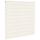 vidaXL zebrafüggönnyel márványbézs szövetszélesség 145,9 cm poliészter