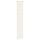 vidaXL zebrafüggönnyel márványbézs szövetszélesség 45,9 cm poliészter
