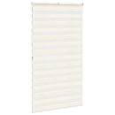 vidaXL zebrafüggönnyel márványbézs szövetszélesség 115,9 cm poliészter