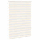 vidaXL zebrafüggönnyel márványbézs szövetszélesség 150,9 cm poliészter