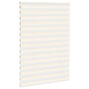 vidaXL zebrafüggönnyel márványbézs szövetszélesség 155,9 cm poliészter
