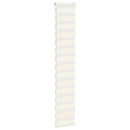 vidaXL zebrafüggönnyel márványbézs szövetszélesség 45,9 cm poliészter