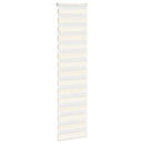 vidaXL zebrafüggönnyel márványbézs szövetszélesség 60,9 cm poliészter