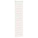 vidaXL zebrafüggönnyel márványbézs szövetszélesség 60,9 cm poliészter