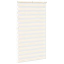 vidaXL zebrafüggönnyel márványbézs szövetszélesség 130,9 cm poliészter