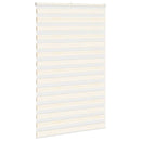 vidaXL zebrafüggönnyel márványbézs szövetszélesség 145,9 cm poliészter