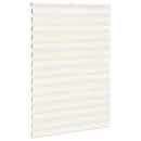 vidaXL zebrafüggönnyel márványbézs szövetszélesség 155,9 cm poliészter