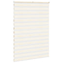 vidaXL zebrafüggönnyel márványbézs szövetszélesség 160,9 cm poliészter