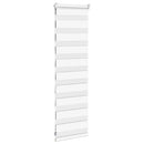 vidaXL zebrafüggönnyel fehér szövetszélesség 35,9 cm poliészter