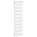 vidaXL zebrafüggönnyel fehér szövetszélesség 40,9 cm poliészter