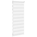 vidaXL zebrafüggönnyel fehér szövetszélesség 60,9 cm poliészter