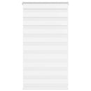 vidaXL zebrafüggönnyel fehér szövetszélesség 65,9 cm poliészter