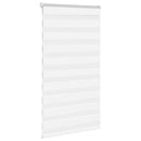 vidaXL zebrafüggönnyel fehér szövetszélesség 65,9 cm poliészter