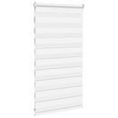 vidaXL zebrafüggönnyel fehér szövetszélesség 65,9 cm poliészter